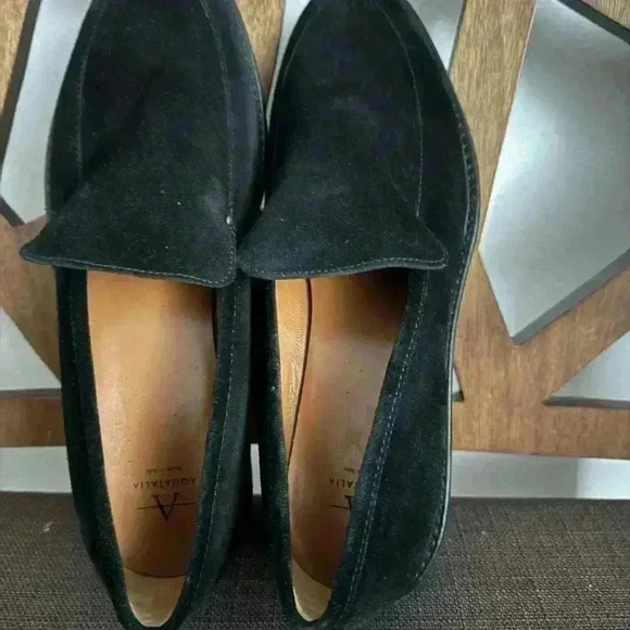 Aquatalia Kelsey Suede Loafers used like a new made in Italy - Picture 2 of 9
